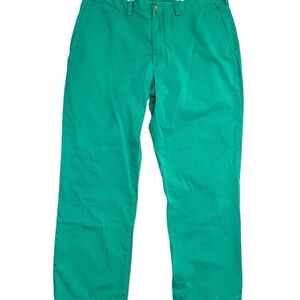 Polo Ralph Lauren Men's Polo Pants Sz 36 30 Emerald Green Classic Fit Cotton